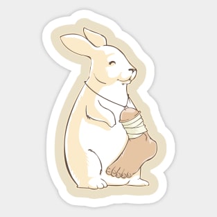 Lucky Rabbits foot Sticker